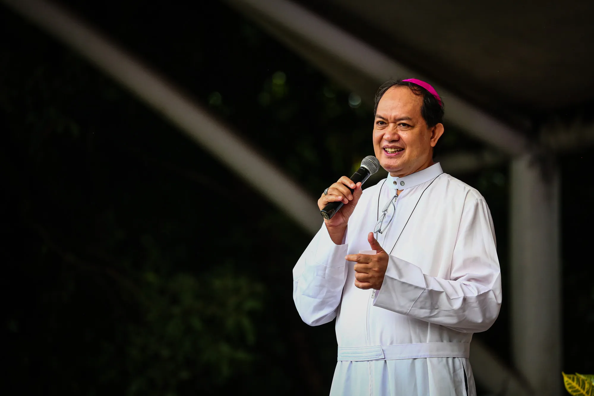 Bishop Pablo Virgilio Siongco David of Kalookan, who was elected president of the Filipino bishops' conference July 8, speaks in Manila Sept. 1, 2019. Credit: Gerard Carreon for LiCAS.news.?w=200&h=150